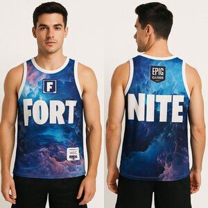 Fortnite Headgear Classics 2017 Galaxy Tank – Size M – Rare Collector Piece